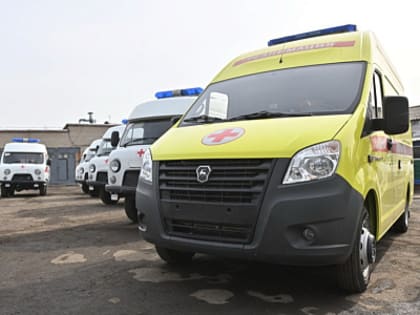 Новенькие «скорые» отправились в районы