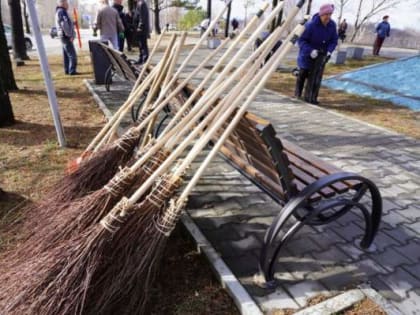 Массовая уборка в Хабаровске: город готовится к зиме