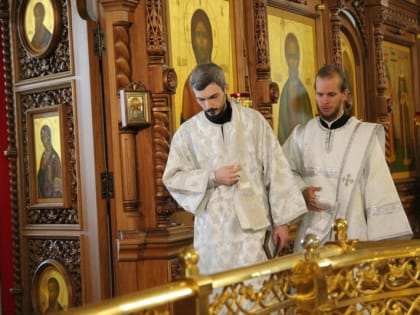 Аксиос: рукоположение во диаконы пономаря Антония Новичкова