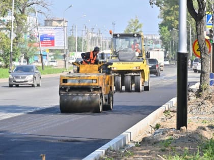 Ремонт дорог в Хабаровске продолжится по новому национальному проекту