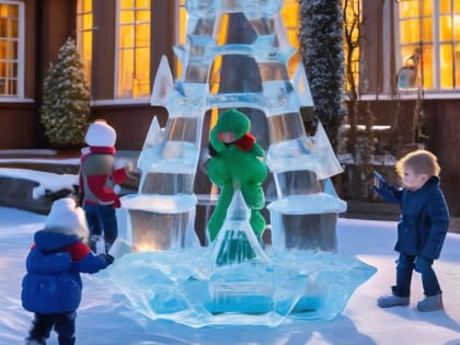 Конкурс на лучшее зимнее украшение домов и дворов стартует в Комсомольске