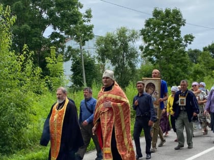ЗАВЕРШИЛСЯ КРЕСТНЫЙ ХОД, ПОСВЯЩЕННЫЙ 105-ОЙ ГОДОВЩИНЕ ПОДВИГА СВЯТОЙ ЦАРСКОЙ СЕМЬИ