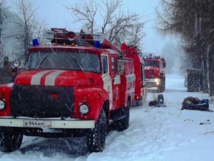 Трое людей погибли при пожаре в частном доме в Хабаровском крае за 4 часа до Нового года