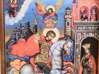 В ДЕНЬ ПАМЯТИ ВЕЛИКОМУЧЕНИКА ГЕОРГИЯ ПОБЕДОНОСЦА ПРАВЯЩИЙ АРХИЕРЕЙ СОВЕРШИЛ БОЖЕСТВЕННУЮ ЛИТУРГИЮ В ХРАМЕ СВЯТОЙ ТРОИЦЫ