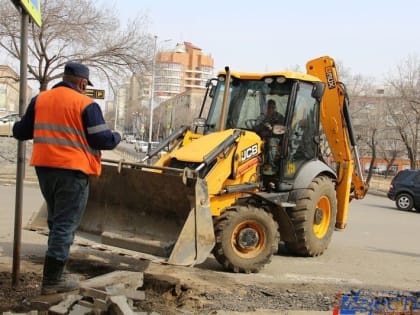 В Хабаровске начался ремонт улицы Знаменщикова