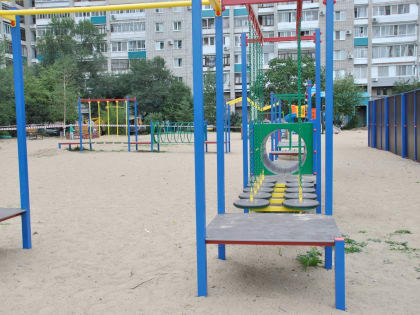 В Комсомольске продолжается ремонт дворов