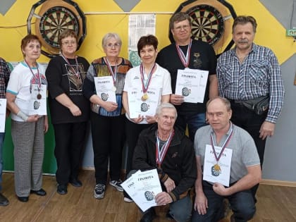 Открытый турнир по игре дартс среди ветеранов города Амурска, посвящённый Победе в Великой Отечественной войне 1941-1945 годов