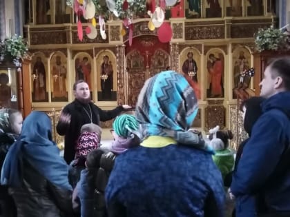 Пасхальная экскурсия для ребят из Городского центра