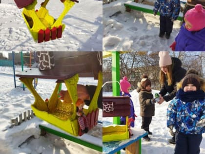 В Комсомольске подведены итоги экологической акции «Покормите птиц зимой!»