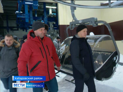 Юрий Трутнев оценил готовность горнолыжного комплекса «Хехцир» к зимнему сезону