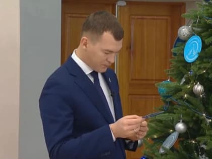 Михаил Дегтярев исполнил желания шести юных жителей Хабаровского края и Донбасса