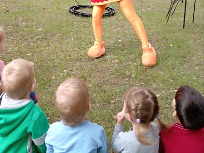 Шоу мыльных пузырей