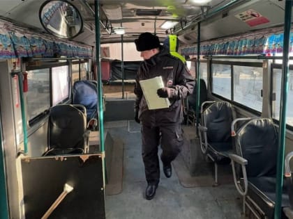 На улицах Хабаровска выявили автобусы без техосмотра
