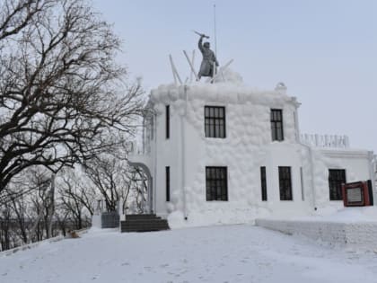 В мемориальном музее «Волочаевское сражение»...