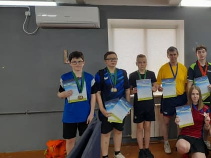 Сильнейших спортсменов по настольному теннису определили в Комсомольске