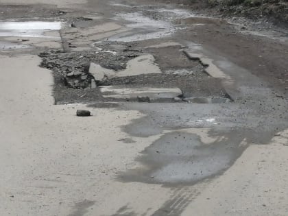 Активист СРЗП в Николаевске-на-Амуре составил карту разбитых городских дорог