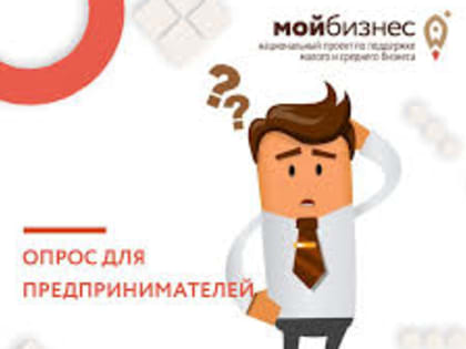 О проведении опроса субъектов МСП