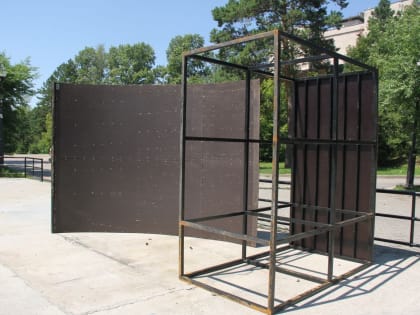 Новый трамплин для занятий скейтбордингом установили в парке «Динамо»