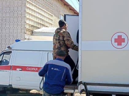 Передвижной медицинский комплекс начал работу в Нанайском районе