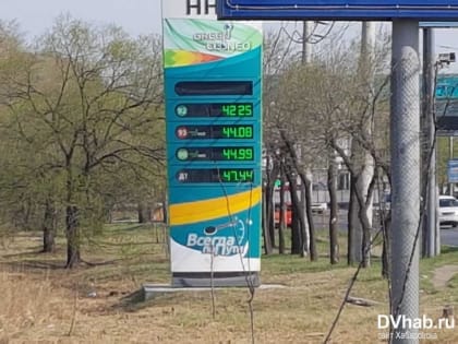 Цены на бензин выросли в Хабаровске