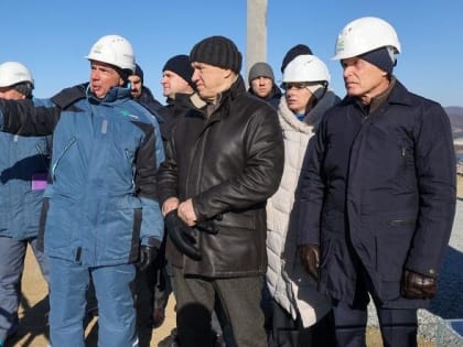 Заместитель Председателя Правительства осмотрел строительство завода в Приморье