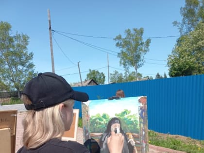 ВОСПИТАННИКИ ДЕТСКОЙ ШКОЛЫ ИСКУССТВ ПРОВЕЛИ ПЛЕНЭР В ПЕТРОПАВЛОВСКОМ  ХРАМЕ Г.  СОВЕТСКАЯ ГАВАНЬ.