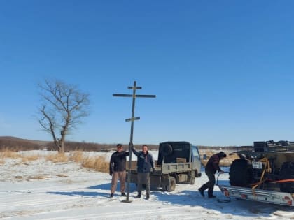 Деревянный крест на берегах Тунгуски заменят на более долговечный