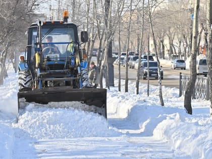 Дорожные службы в Хабаровске будут работать круглосуточно