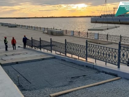 Реконструкция набережной в Хабаровске завершится в этом году