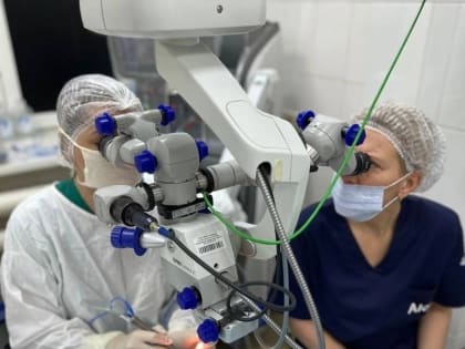 В больнице Хабаровского края врачи освоили новый метод лечения катаракты