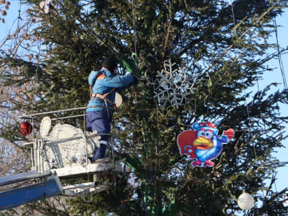 Еще две недели новогодний городок в «Динамо» будет радовать хабаровчан