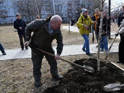 Хабаровчан поблагодарили за участие в субботнике
