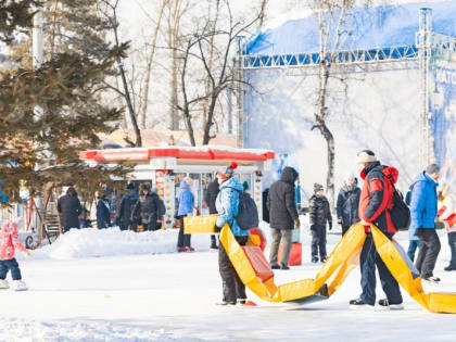 Годовщину сочинской олимпиады отмечают в Хабаровске