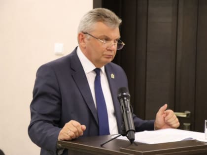 Александр Яц выступил с ежегодным отчётом перед районными депутатами