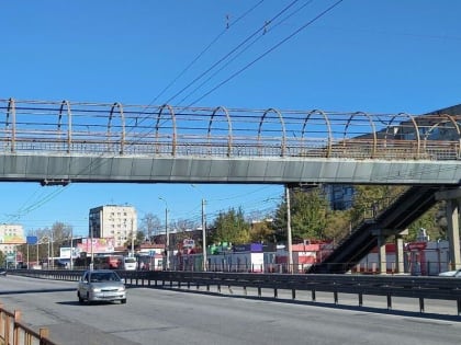 Надземный переход в районе «Южнопортовой» временно закроют для пешеходов