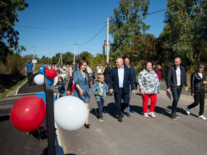 Жители улицы Фруктовой пригласили мэра Хабаровска на открытие дороги
