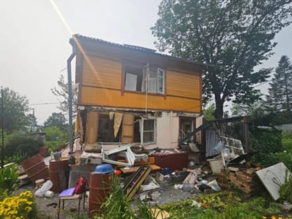 Взрыв газового баллона произошел в доме под Хабаровском , пострадали 4 человека