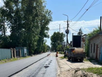 Подрядчики ремонтируют дороги частного сектора Индустриального района