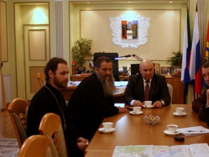 Состоялась встреча митрополита Артемия с мэром Хабаровска