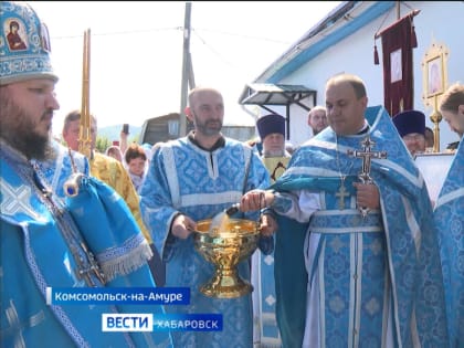 В Городе юности состоялось Великое освящение храма Успения Пресвятой Богородицы
