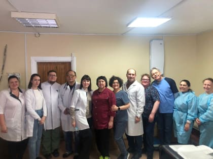 Выездная работа бригады врачей «Комсомольская межрайонная больница»