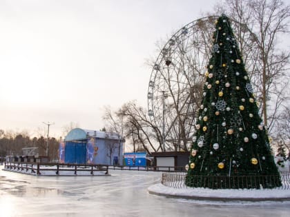 В Хабаровске завершается заливка самого большого открытого катка