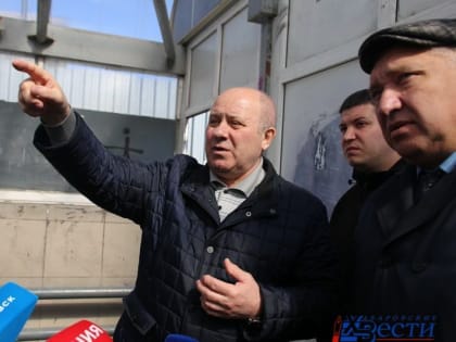 Отремонтировать переход на остановке «Павленко» поручил мэр Хабаровска