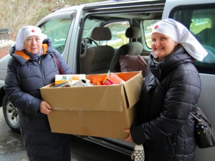 Наборы средств для восстановления военнослужащих передала Хабаровская епархия