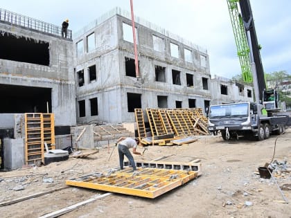 Новый детский сад сдадут в Хабаровске в конце года