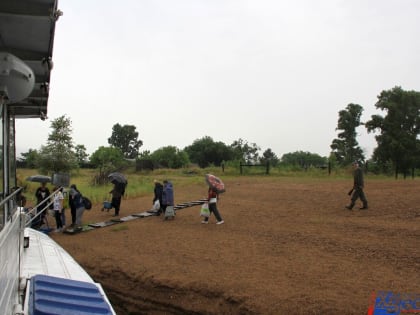 Открыты речные остановки, прежде недоступные из-за низкого уровня Амура