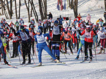 В Хабаровском крае на старт лыжной гонки вышли больше шести тысяч человек