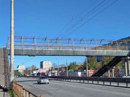 Надземный переход в районе «Южнопортовой» отремонтируют в ближайшие дни