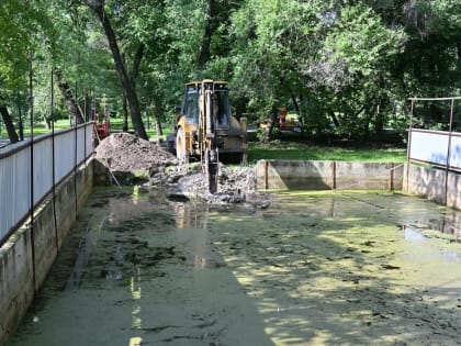 Опасную конструкцию ликвидируют в хабаровском парке «Динамо»