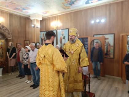 ЕПАРХИАЛЬНЫЙ АРХИЕРЕЙ СОВЕРШИЛ ЛИТУРГИЮ В НЕДЕЛЮ 10-Ю ПО ПЯТИДЕСЯТНИЦЕ